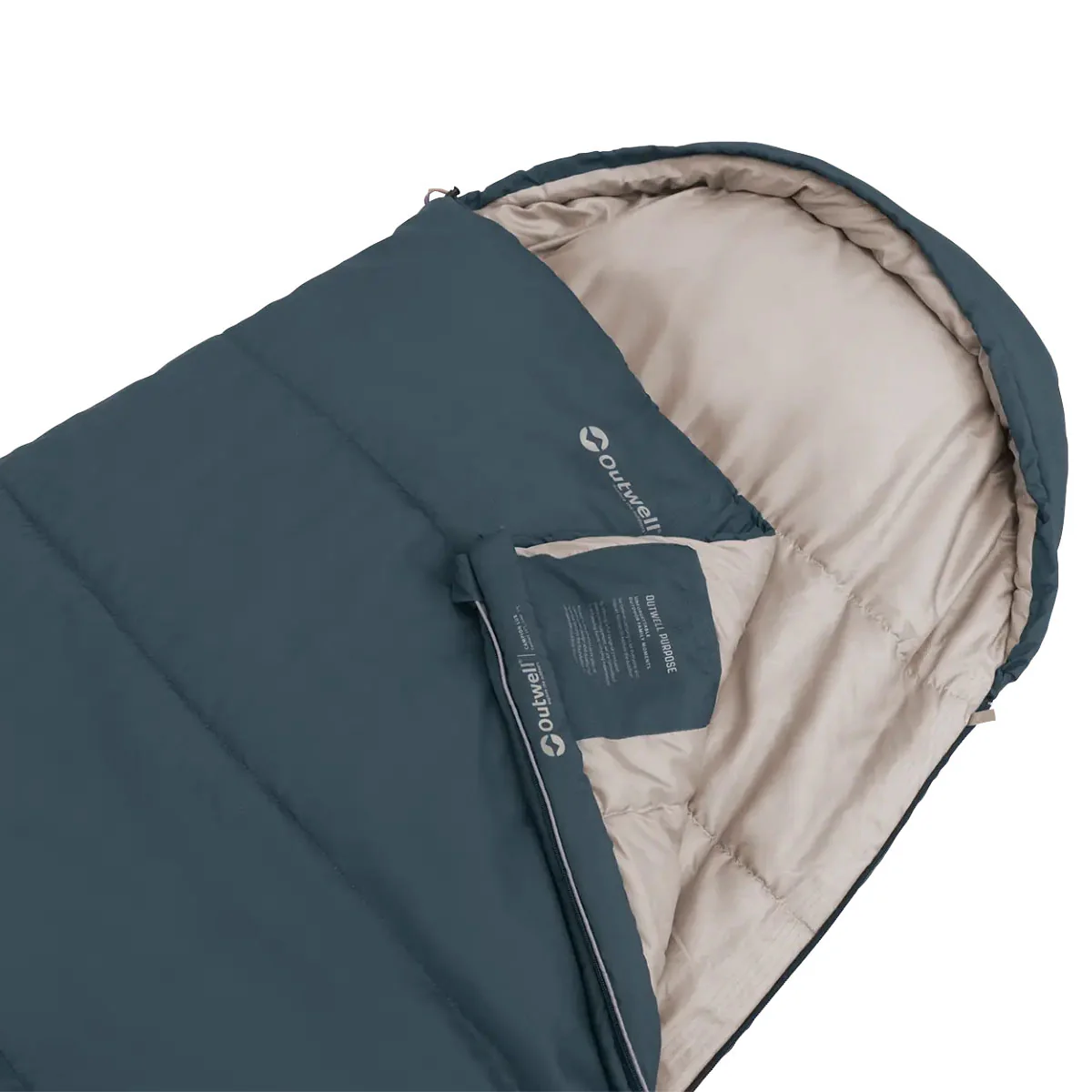Outwell Campion Lux Sleeping Bag - Blue - Image 3