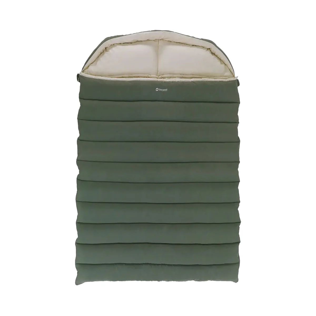 Outwell Constellation Lux Double Sleeping Bag - Green