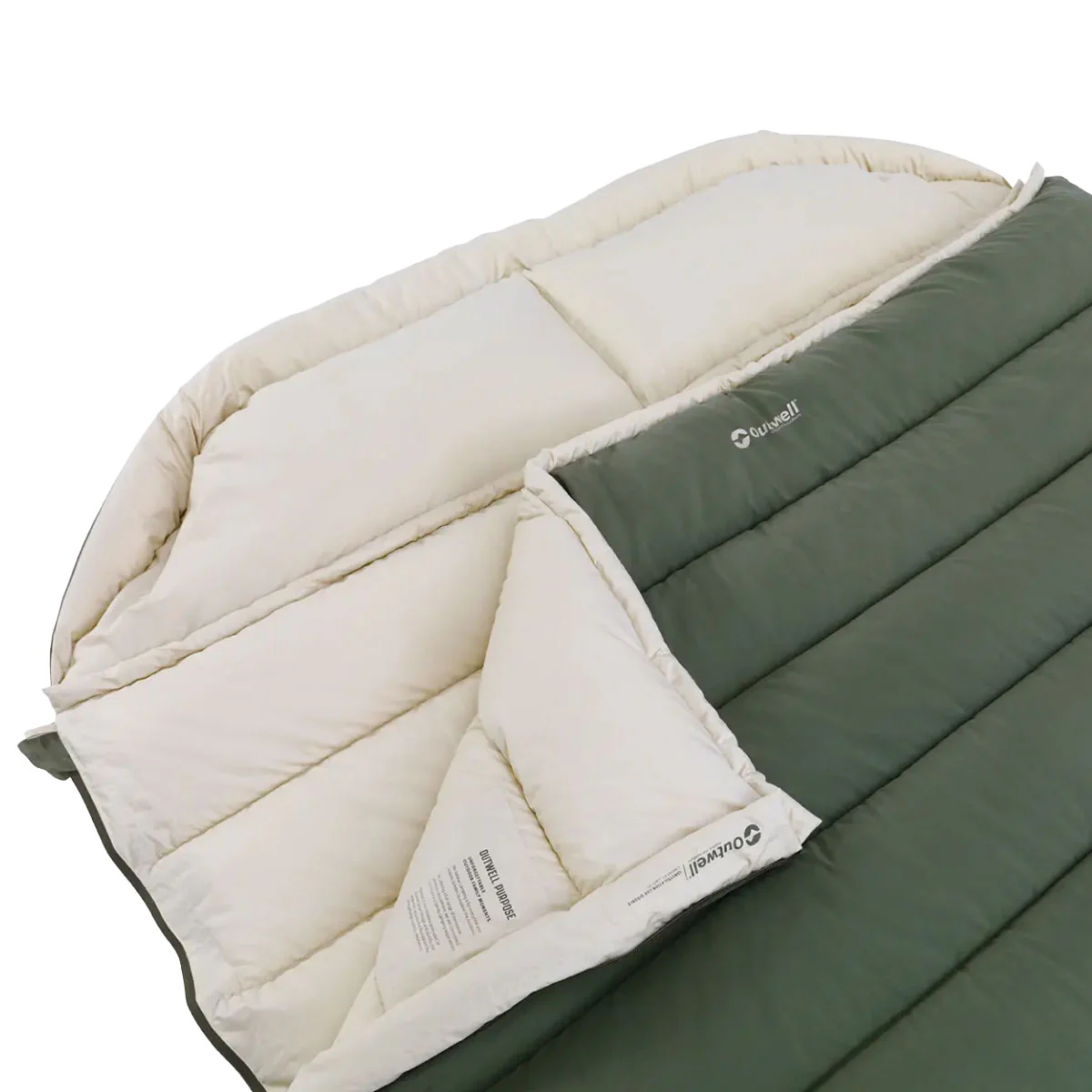 Outwell Constellation Lux Double Sleeping Bag - Green - Image 5