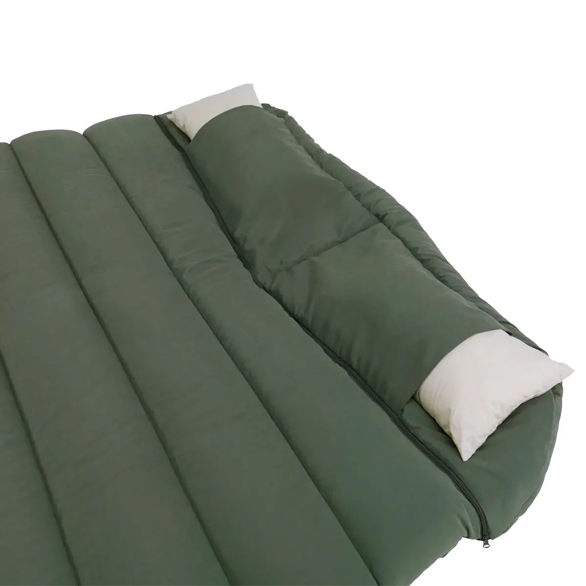 Outwell Constellation Lux Double Sleeping Bag - Green - Image 6