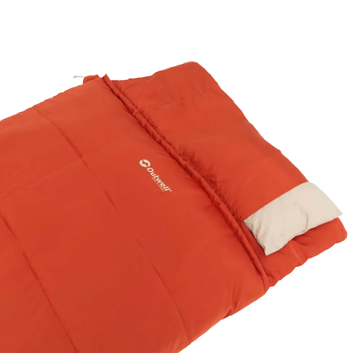 Outwell Contour Lux Sleeping Bag - Red - Image 4