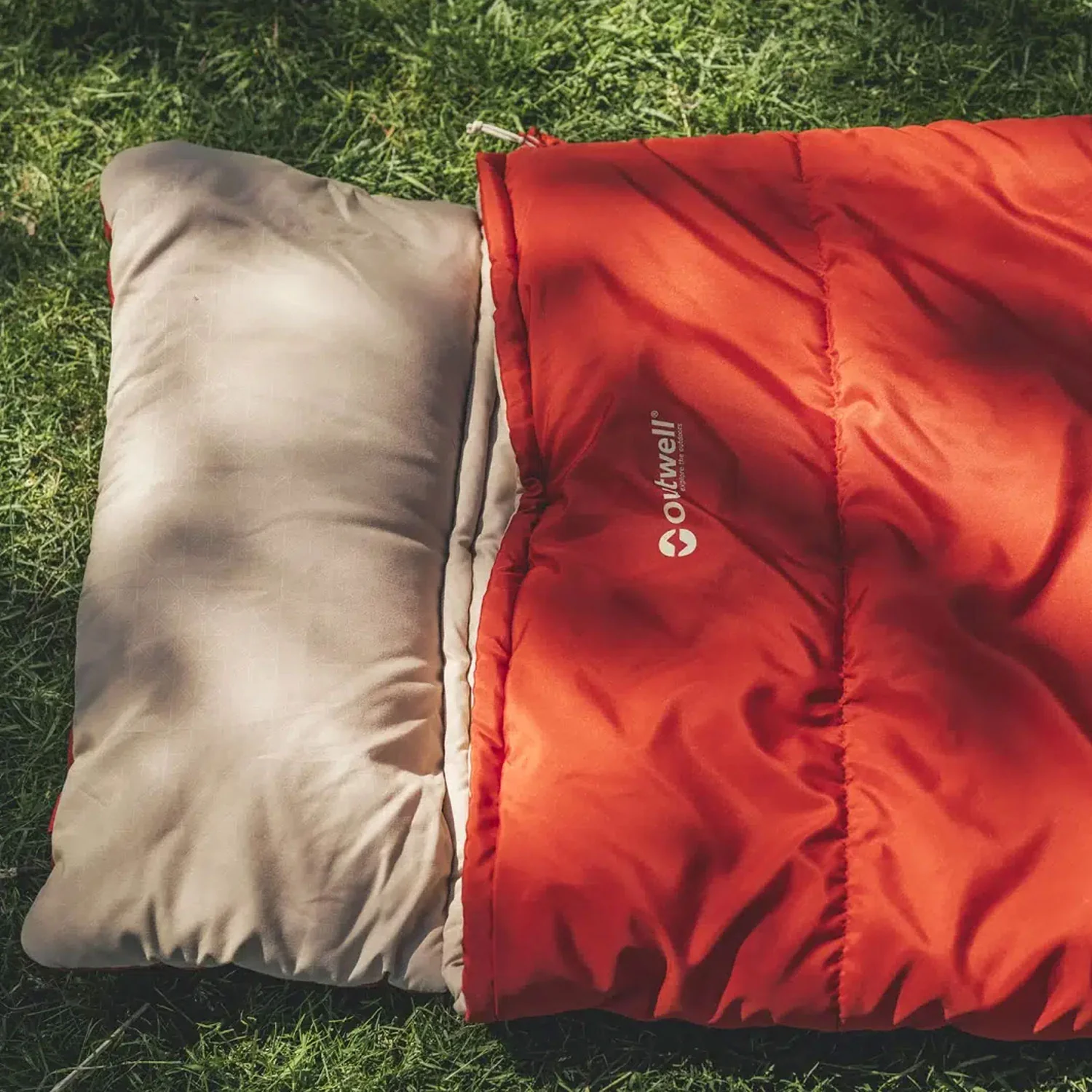 Outwell Contour Lux Sleeping Bag - Red - Image 9