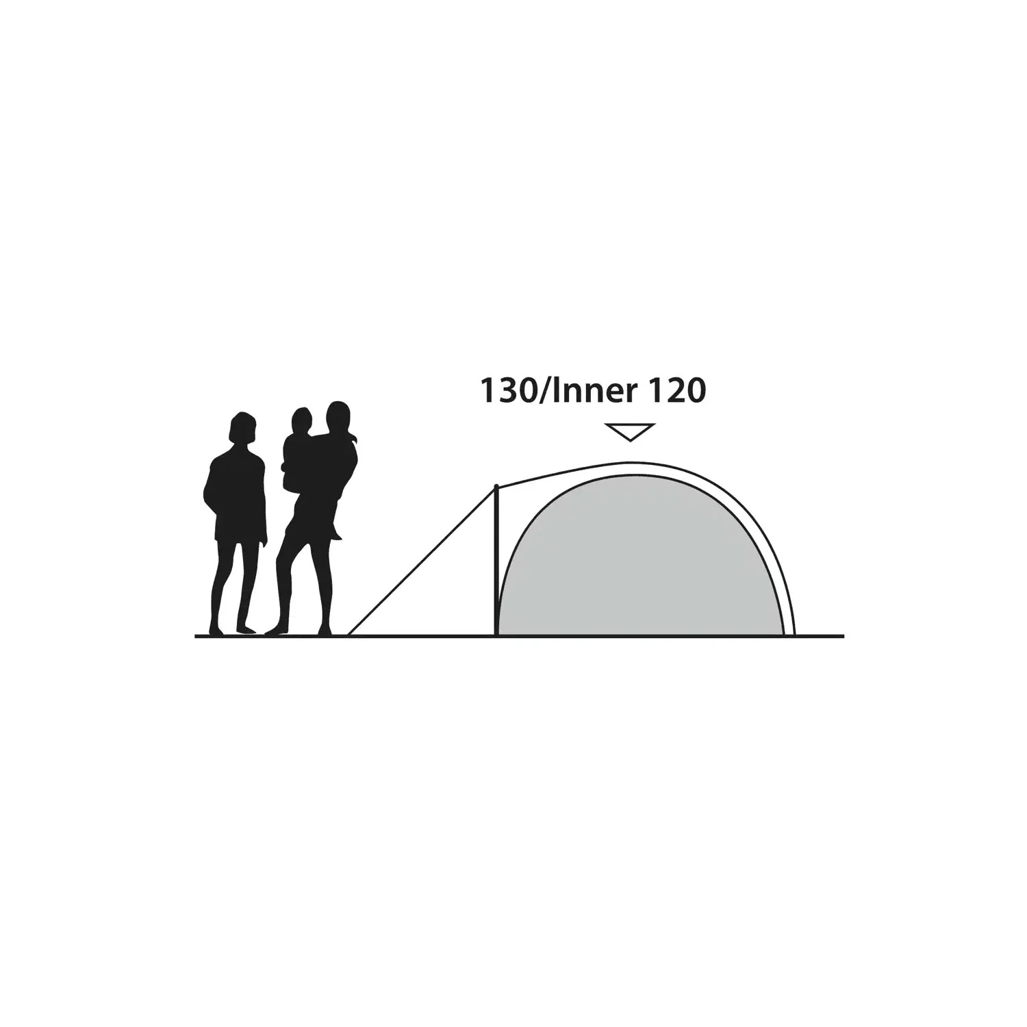 Outwell Earth 3 Plus Tent, 3-Person - Image 13