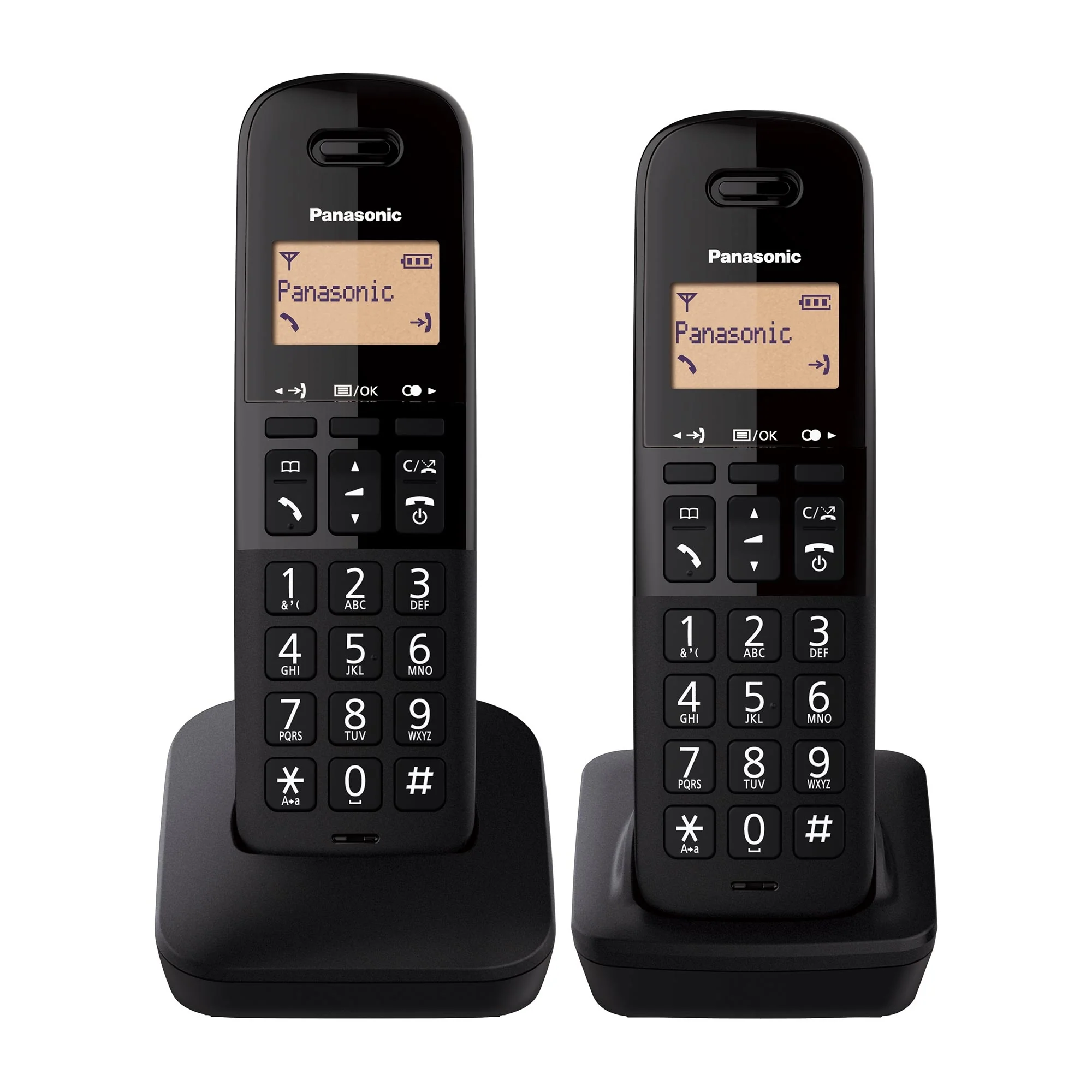 Panasonic KX-TGB612EB Cordless Phone, Twin Handset - Image 2