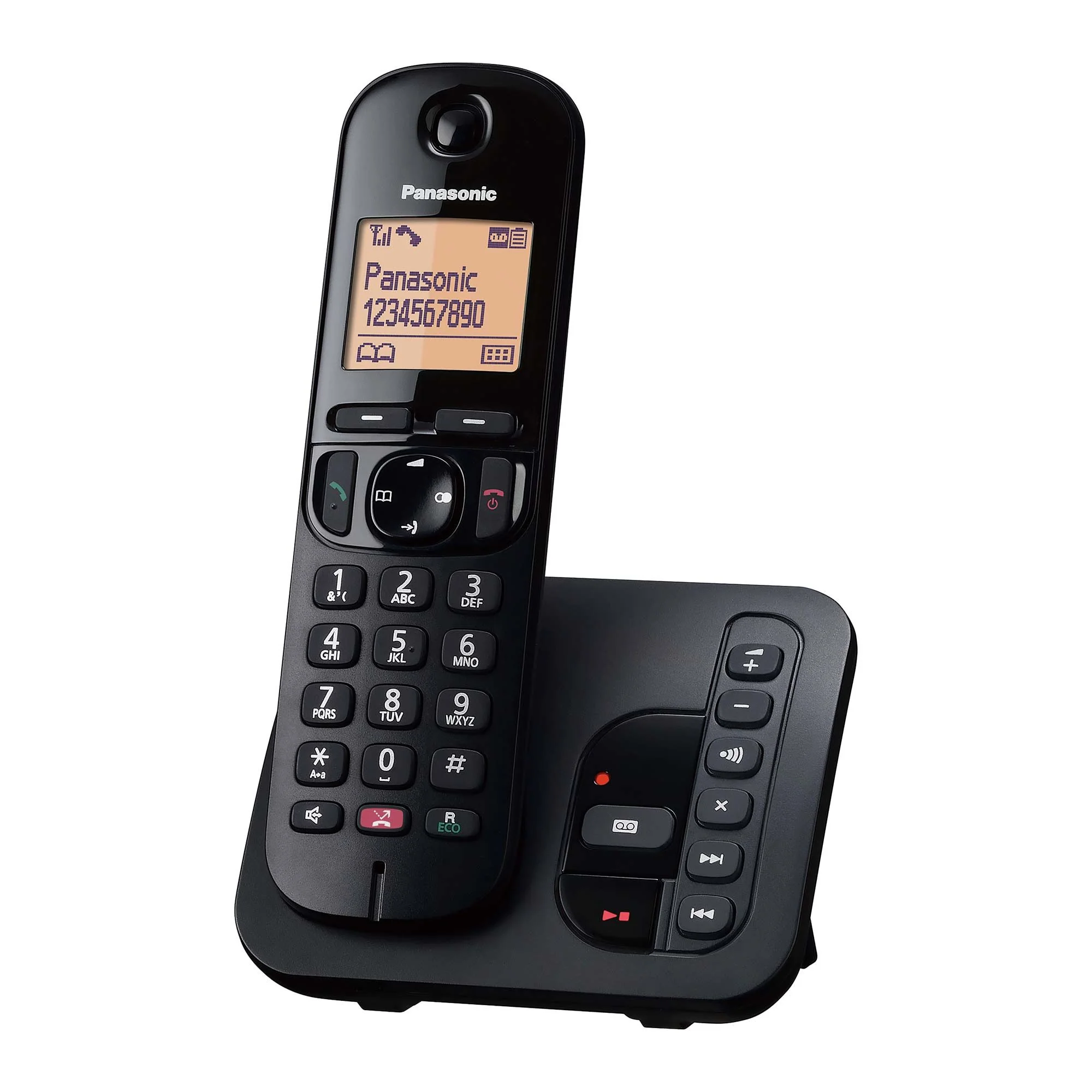 Panasonic KX-TGC264EB Cordless Phone, Four Handsets with Answering Machine - Image 2