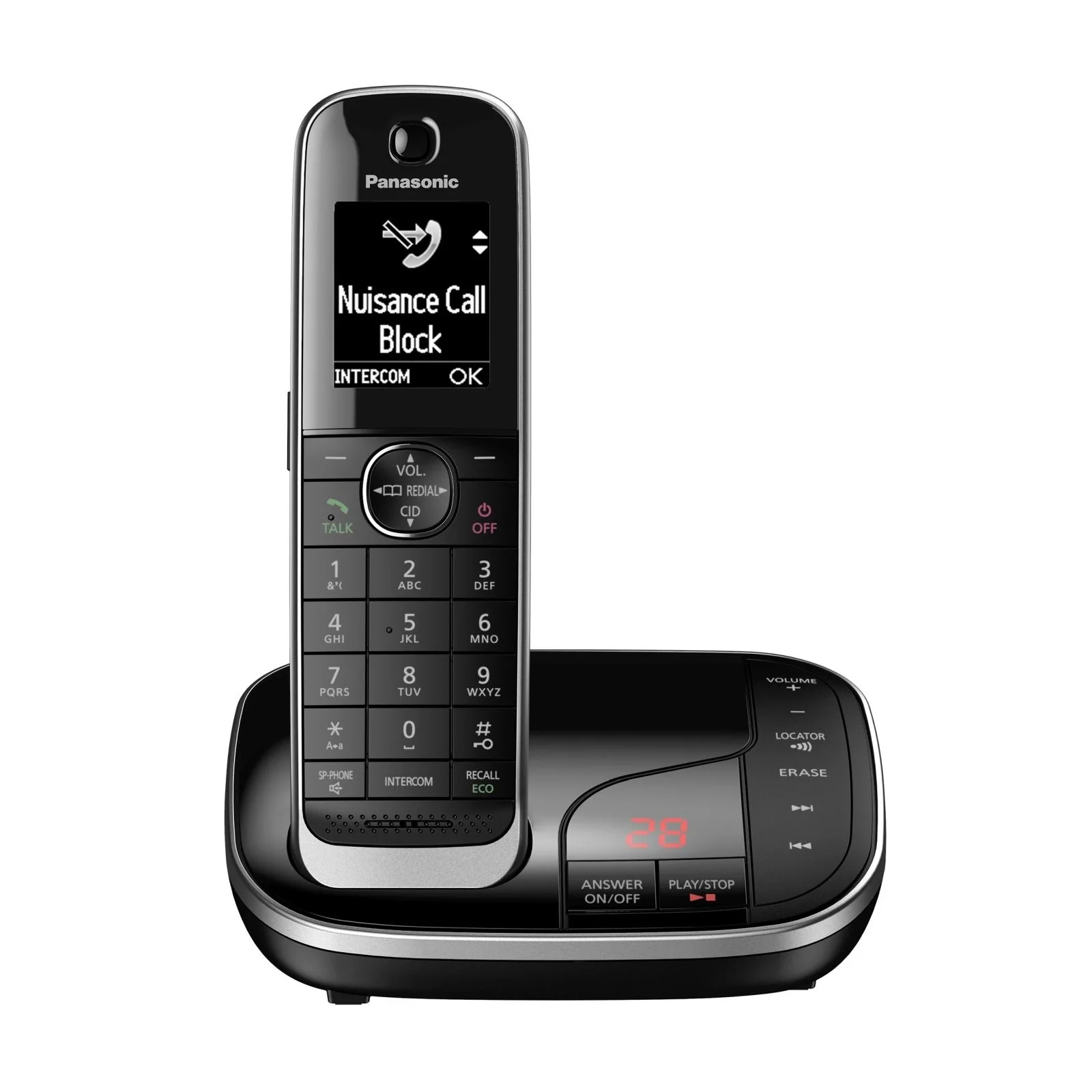 Panasonic KX-TGJ322EB Cordless Phone, Twin Handset with Nuisance Call Blocker - Image 4