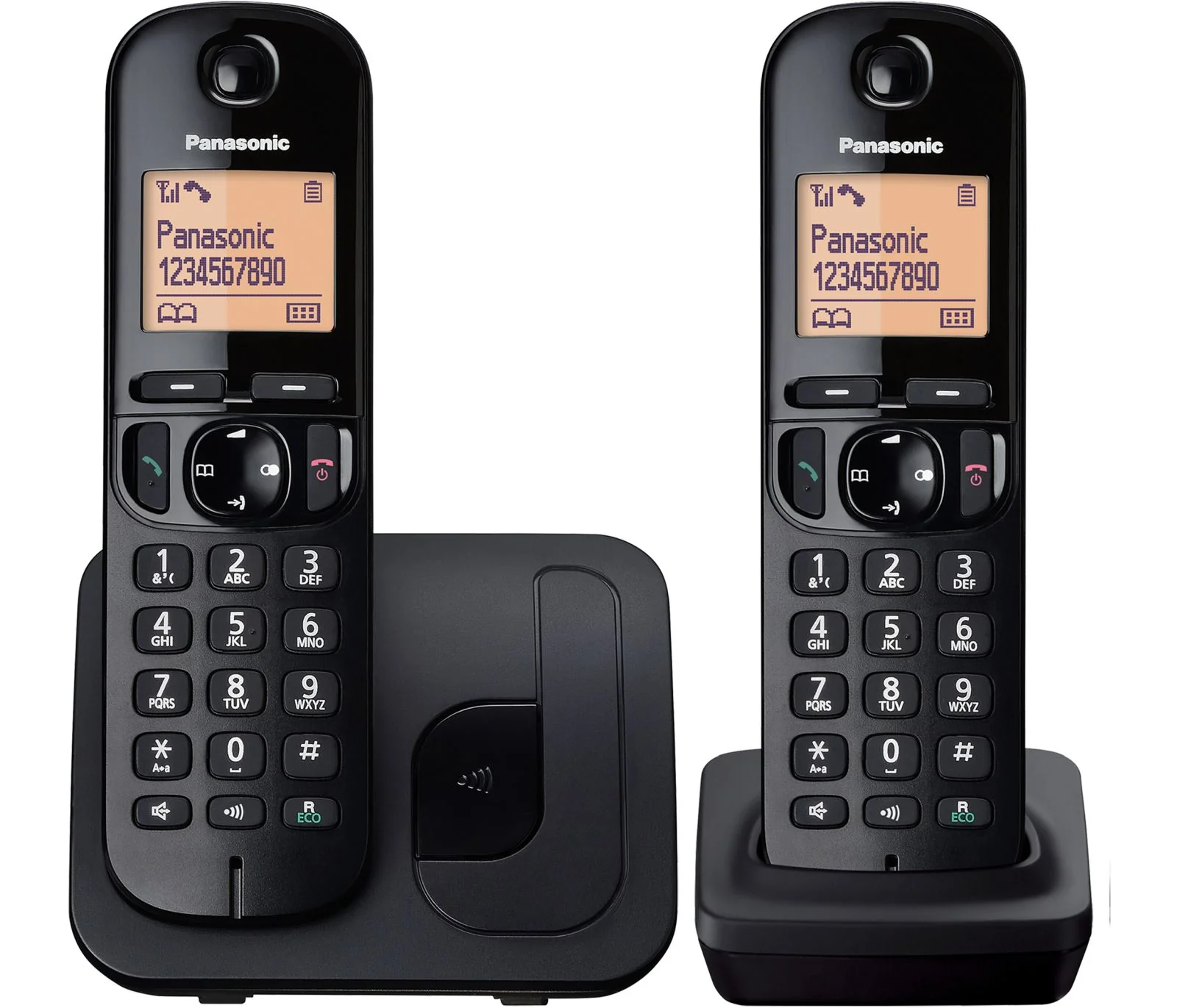 Panasonic KX-TGC 212EB Cordless Phone, Twin Handset - Image 2