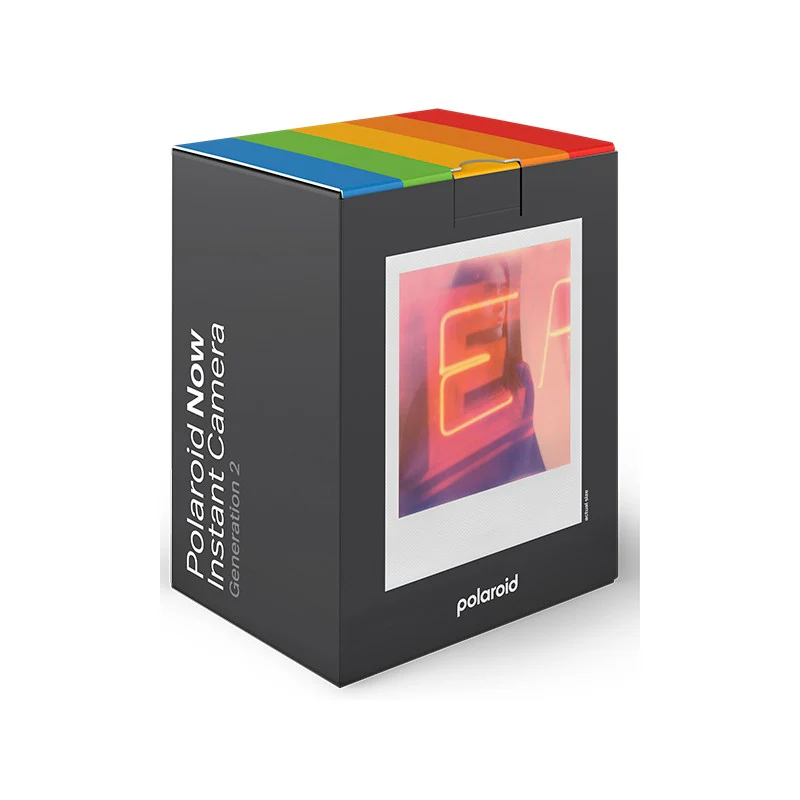 Polaroid Now Gen II Instant Camera in Black & White - Image 4