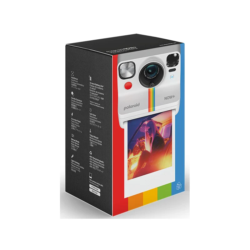 Polaroid Now Plus Gen II Instant Camera in White - Image 2