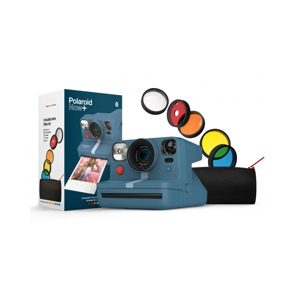 Polaroid Now Plus Instant Camera in Blue - Image 4