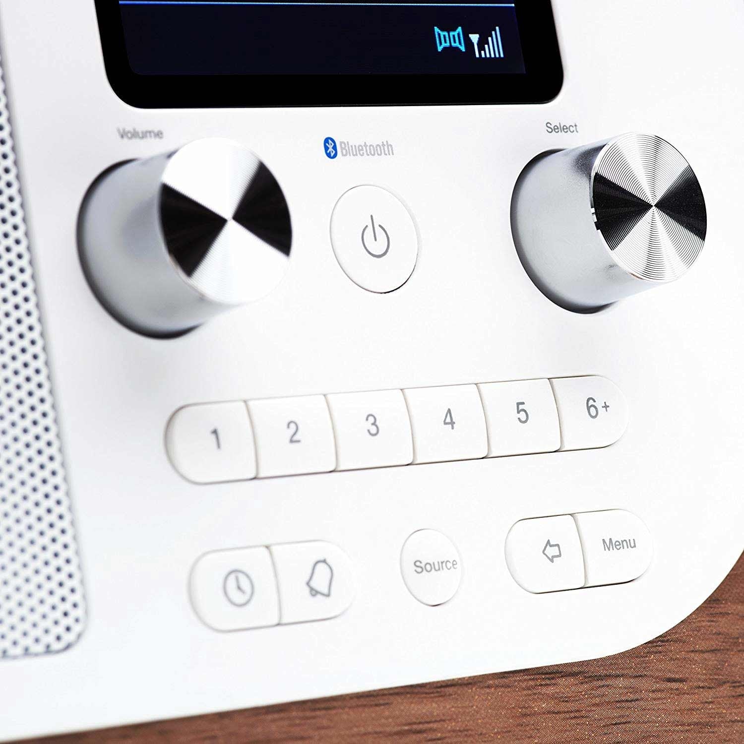 Pure Evoke H4 DAB/DAB+/FM Bluetooth Radio in Walnut - Image 3