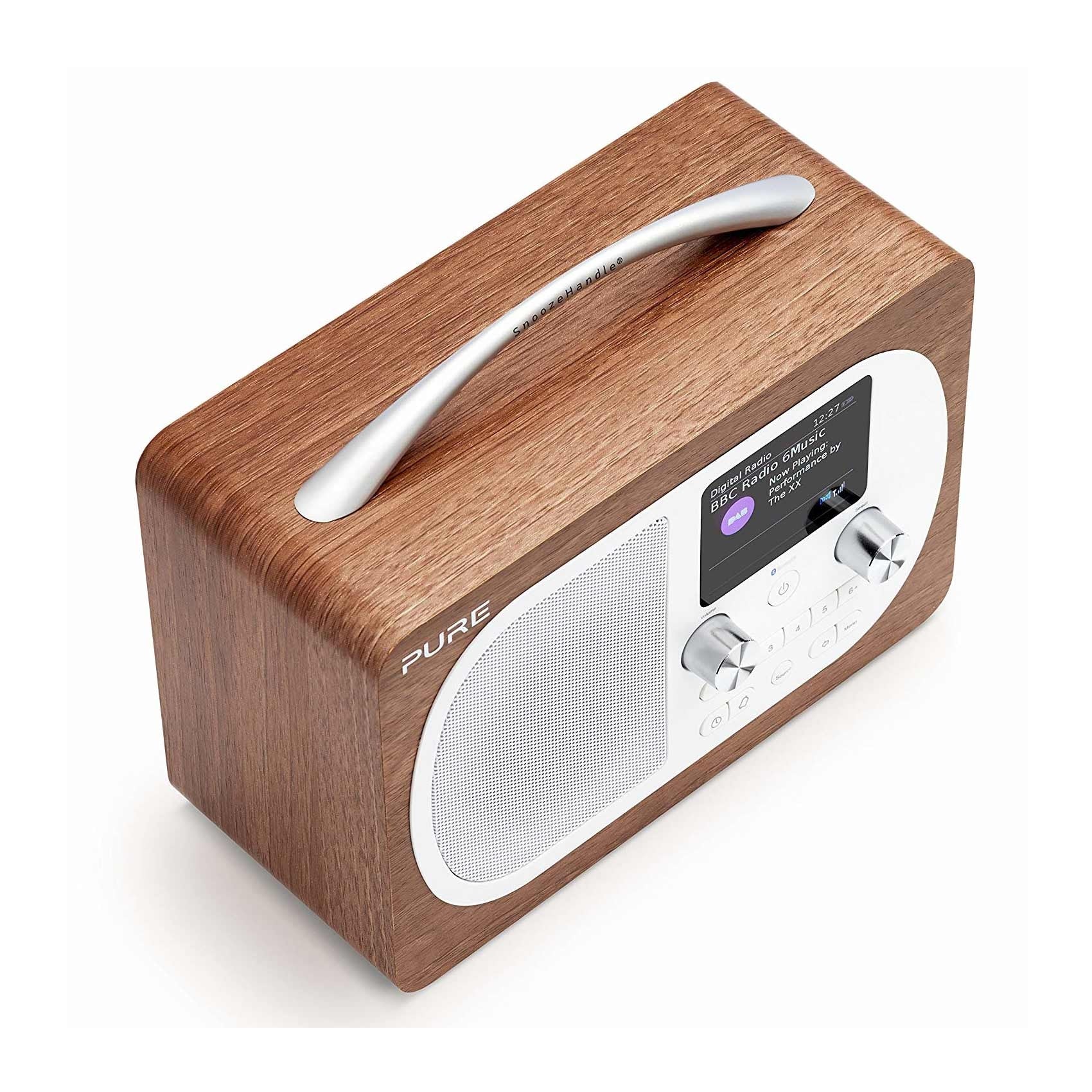 Pure Evoke H4 DAB/DAB+/FM Bluetooth Radio in Walnut - Image 4