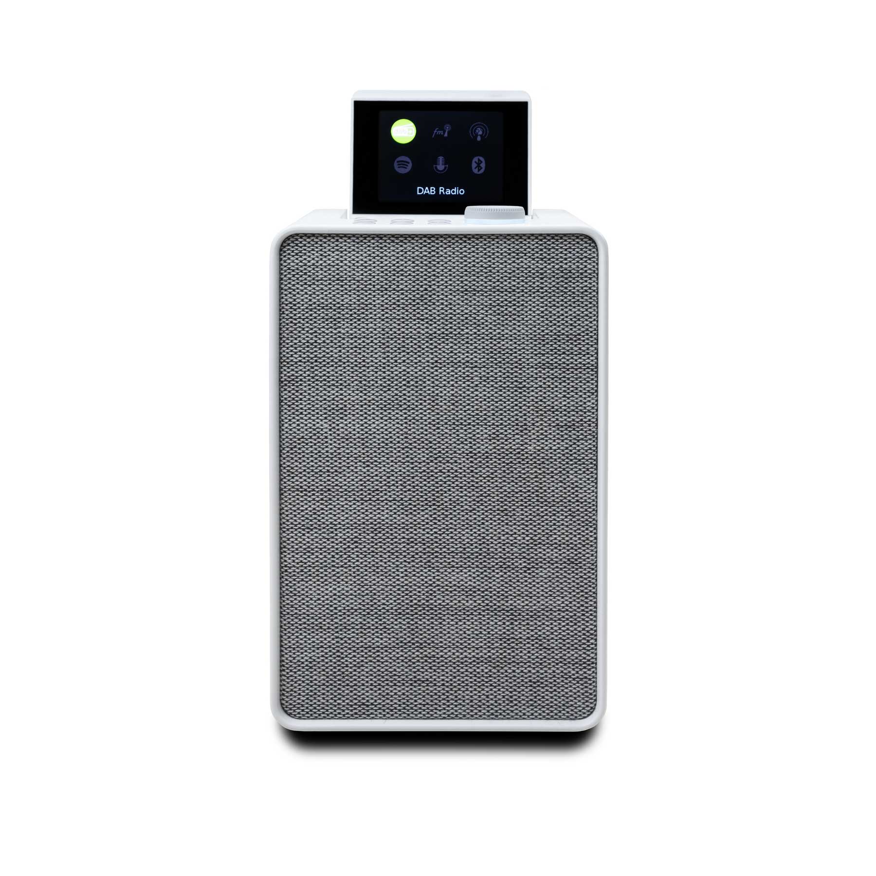 Pure Evoke Spot DAB & Internet Radio with Bluetooth in Cotton White