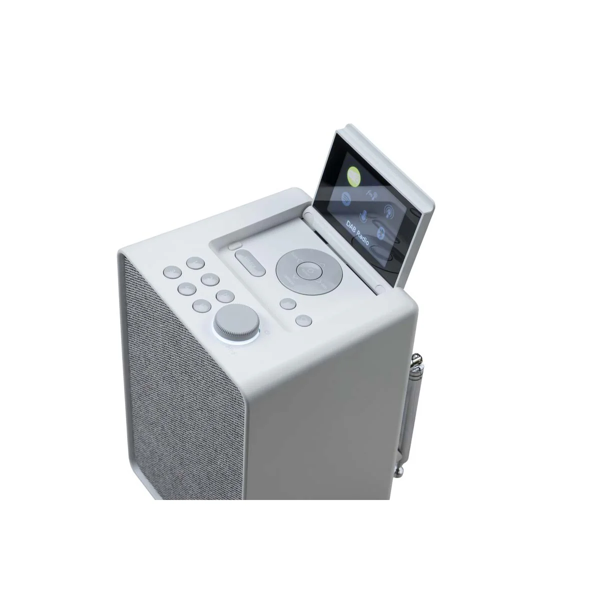 Pure Evoke Spot DAB & Internet Radio with Bluetooth in Cotton White - Image 3