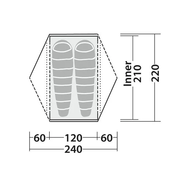 Robens Aster 2 Pro, 2-Person Tent - Image 2