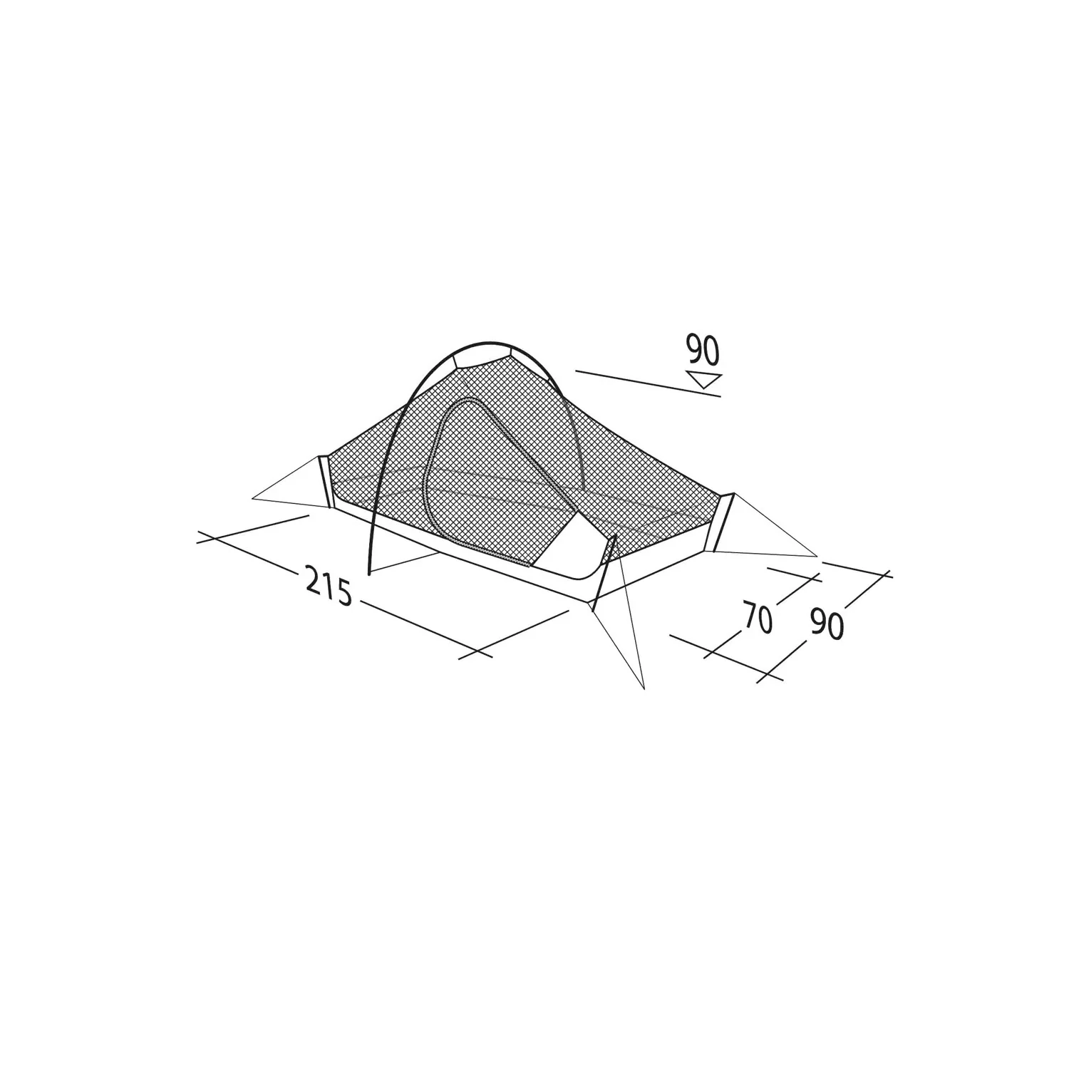 Robens Chaser 1 LW Lightweight 1-Person Tent - Image 17