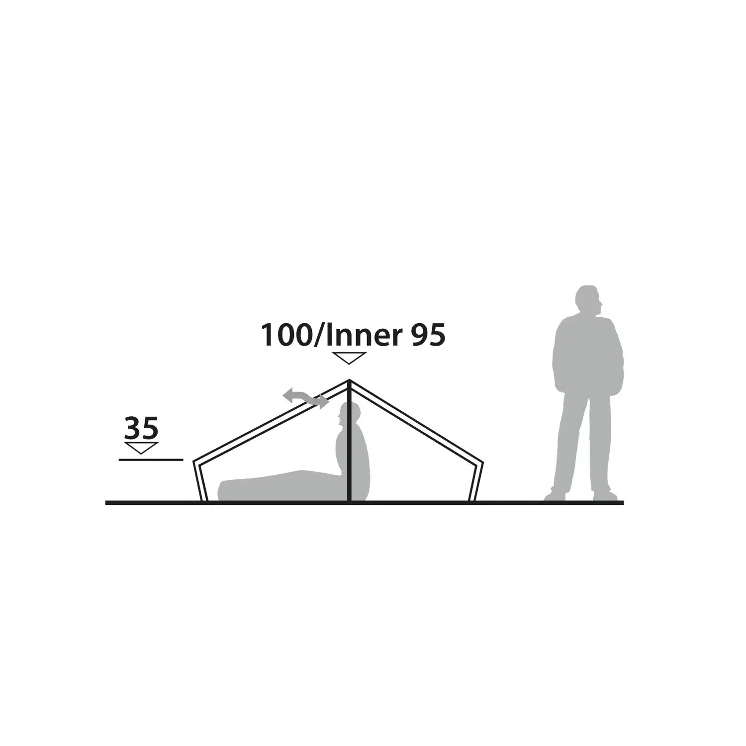 Robens Chaser 2 LW Lightweight 2-Person Tent - Image 16