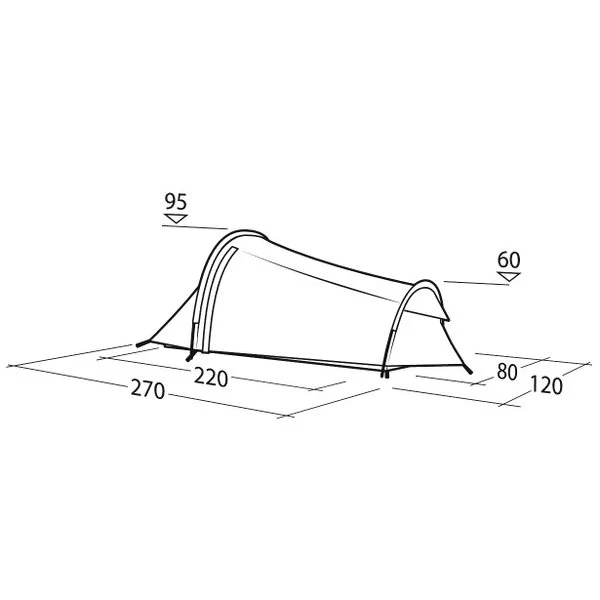 Robens Cress 1 Pro, 1-Person Tent - Image 3