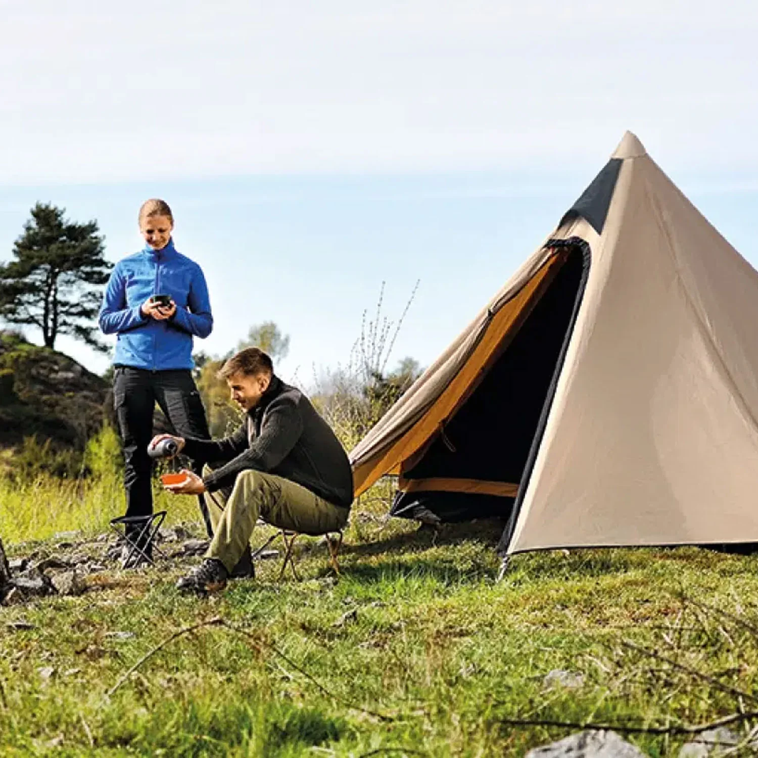 Robens Fairbanks Grande 7-Person Group Tipi Tent - Image 14