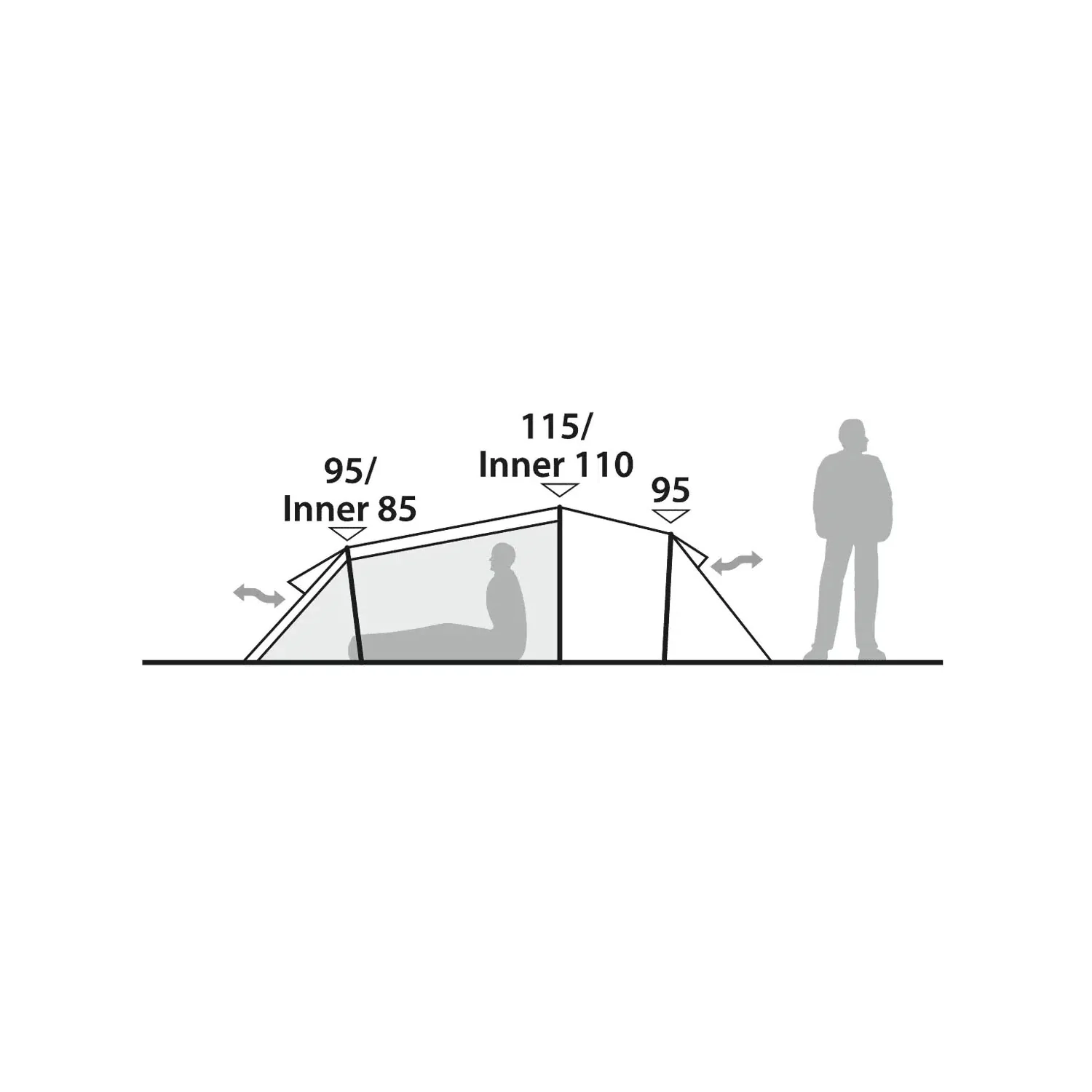 Robens Roamer 3 LW Lightweight 3-Person Tent - Image 17