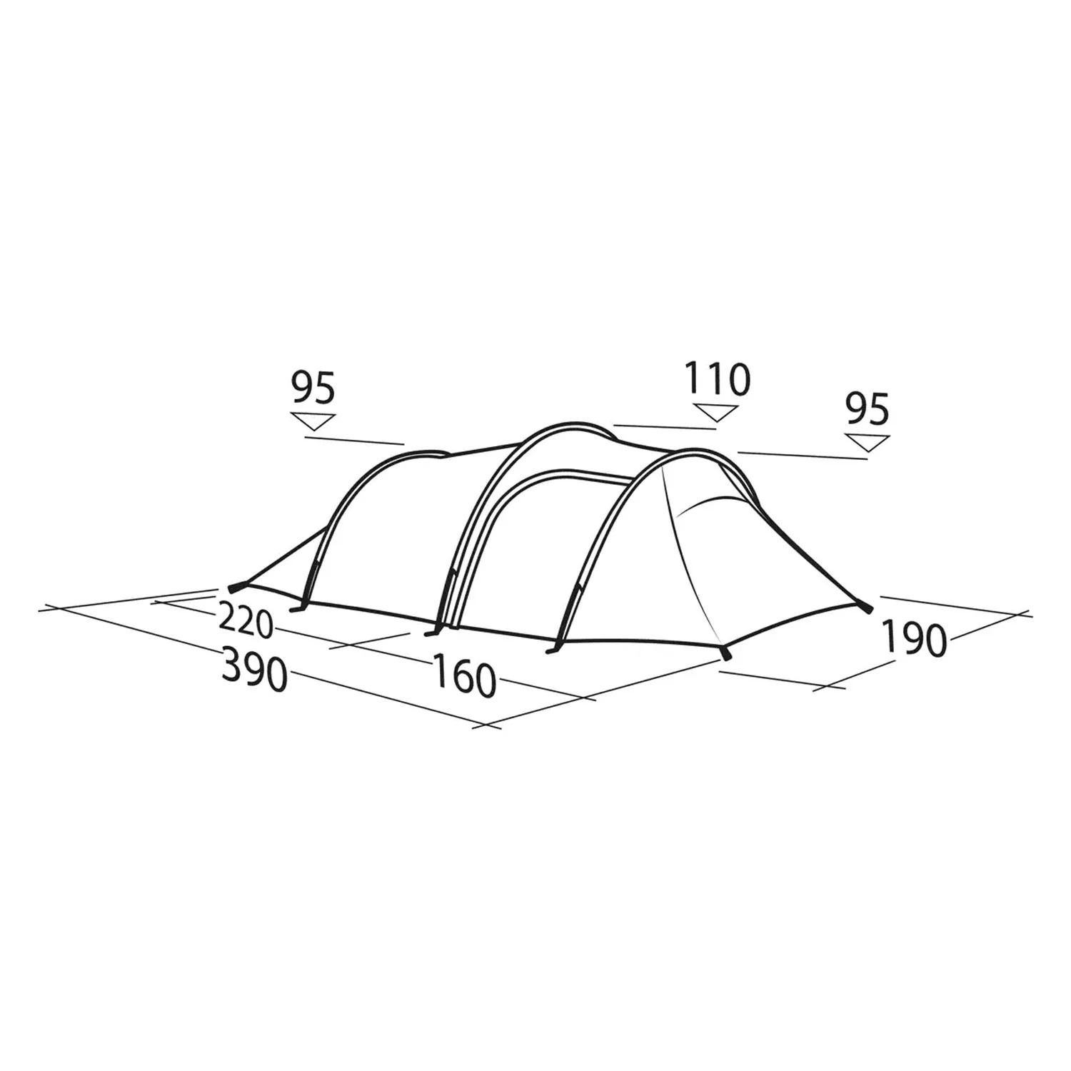 Robens Sage 3 Pro 3-Person Tent - Image 12