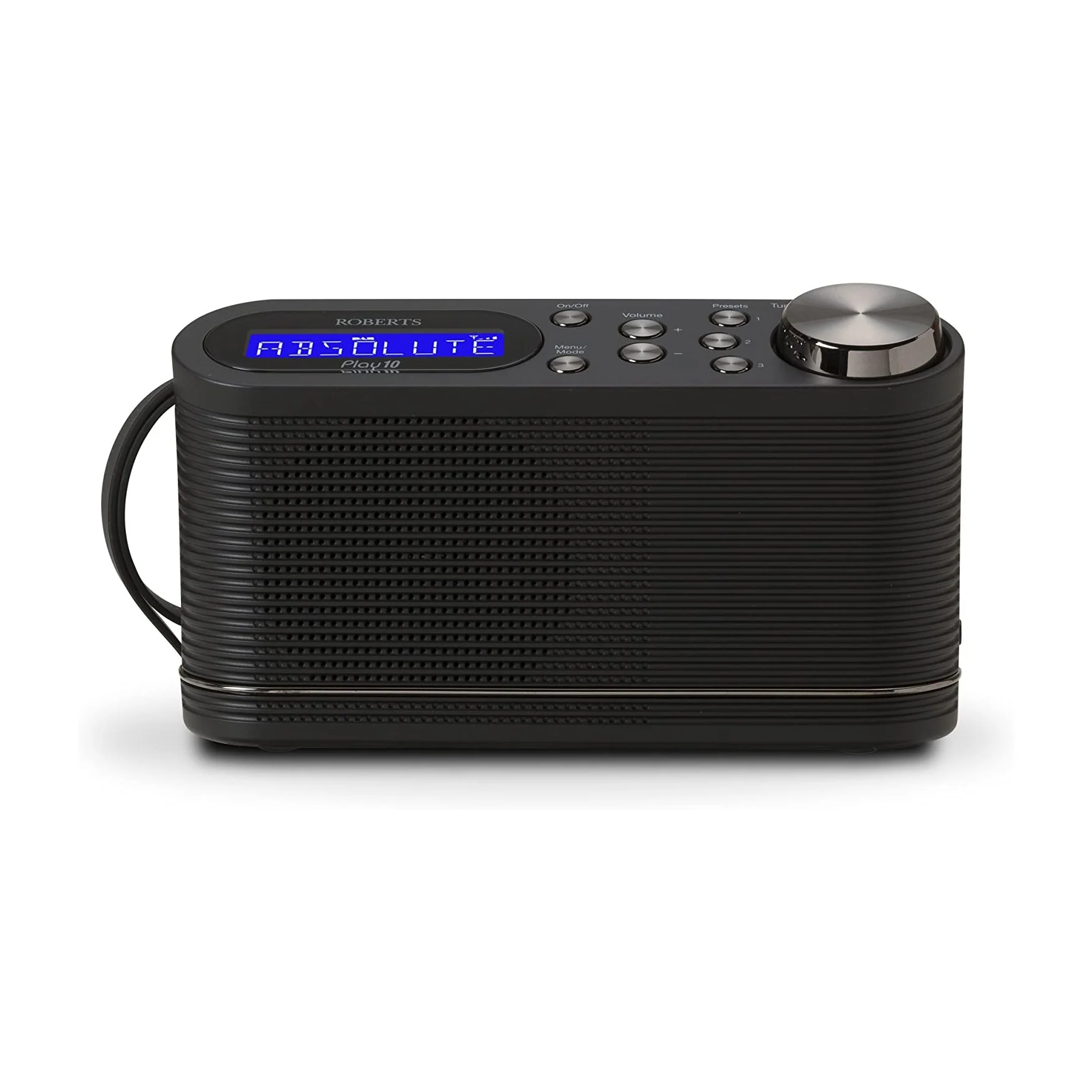 Roberts Play 10 Portable DAB & FM Radio in Black