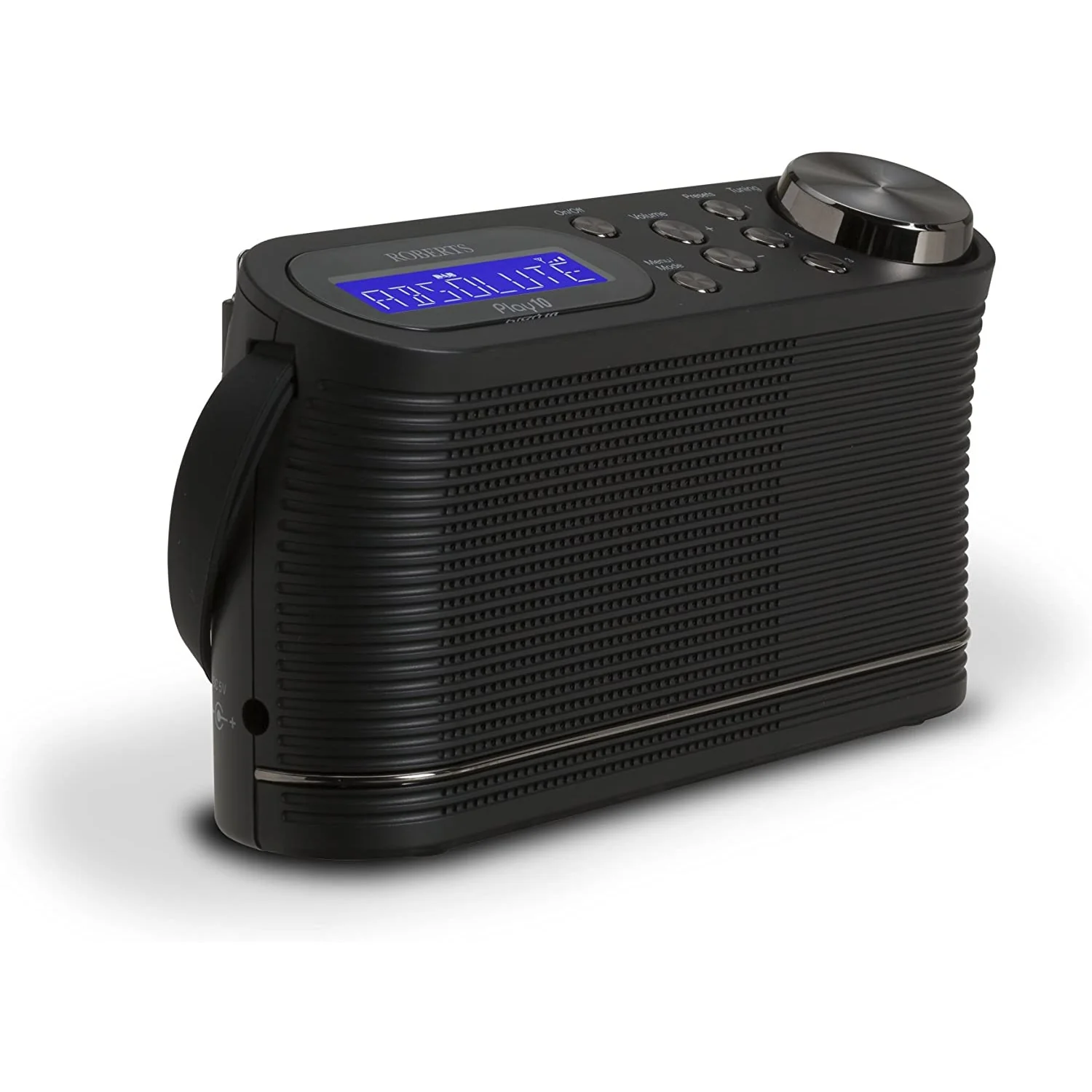 Roberts Play 10 Portable DAB & FM Radio in Black - Image 2