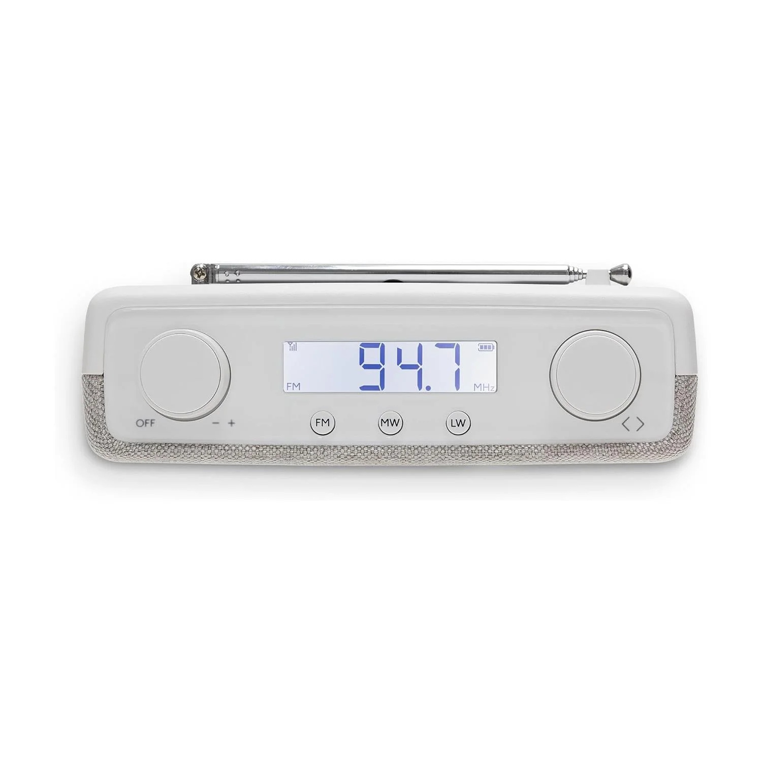 Roberts Play FM Radio, White - Image 3