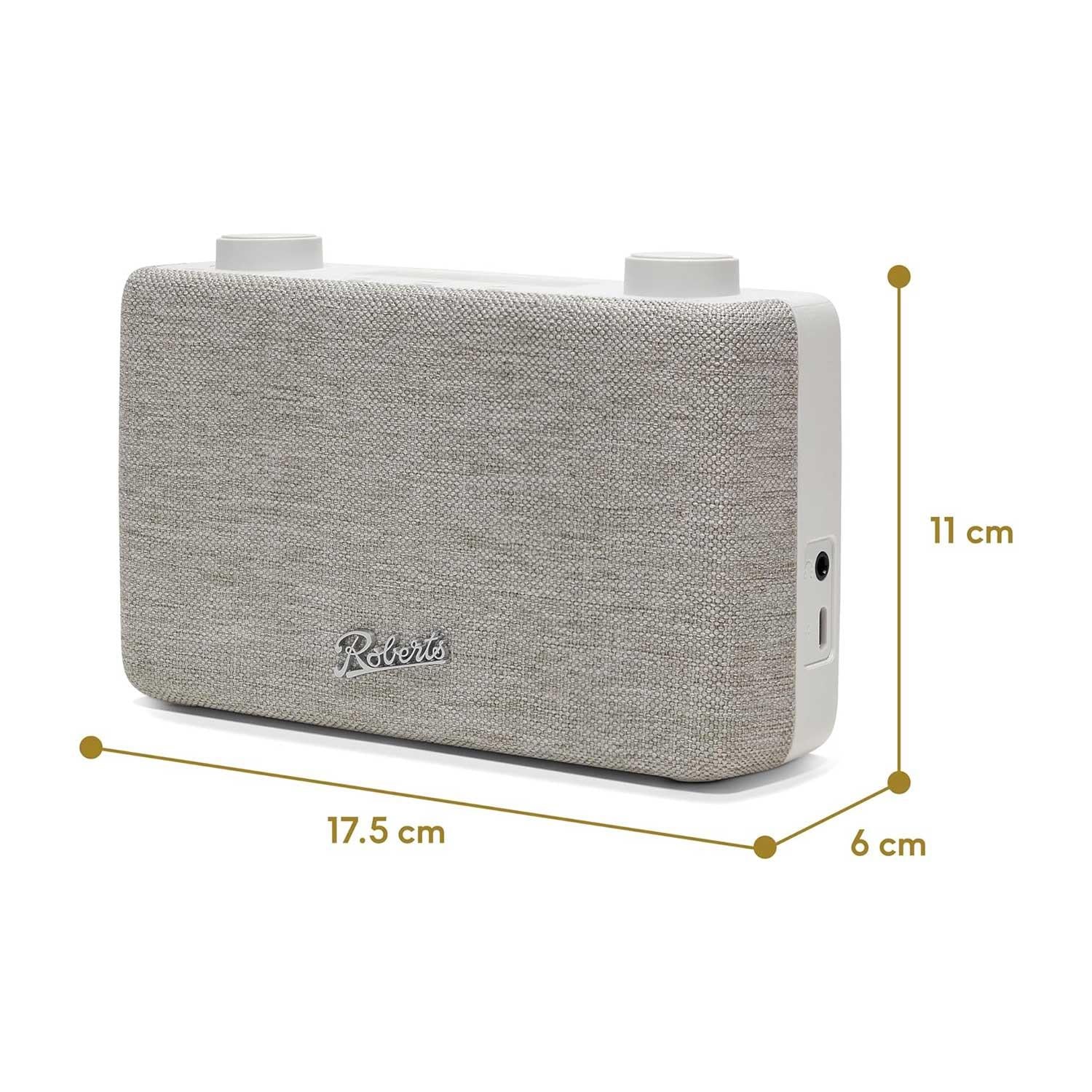 Roberts Play FM Radio, White - Image 4