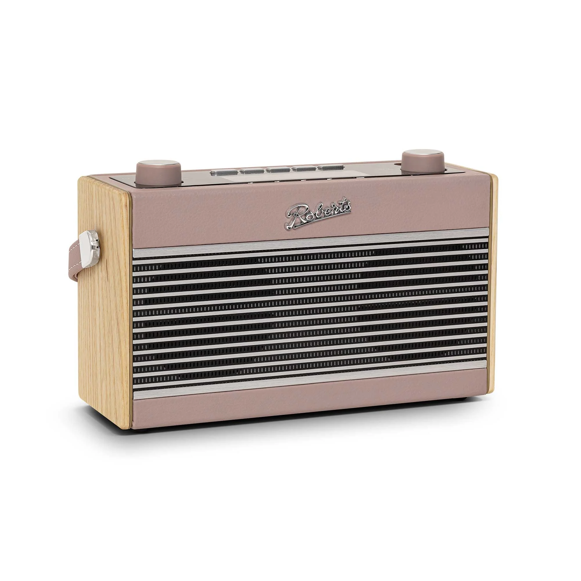 Roberts Rambler BT Stereo Portable DAB Radio & Bluetooth Speaker in Dusky Pink - Image 2