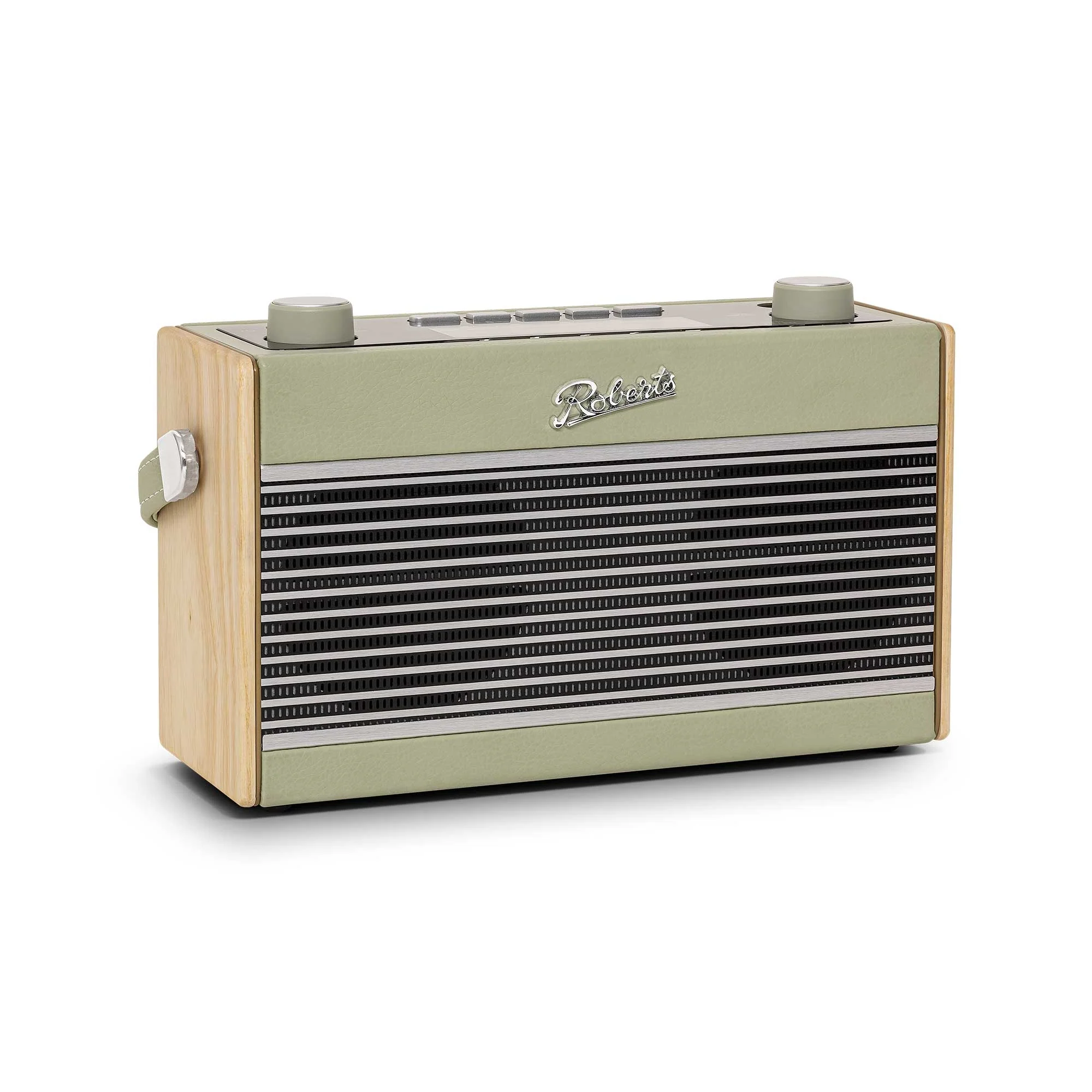 Roberts Rambler BT Stereo Portable DAB Radio & Bluetooth Speaker in Leaf Green - Image 2