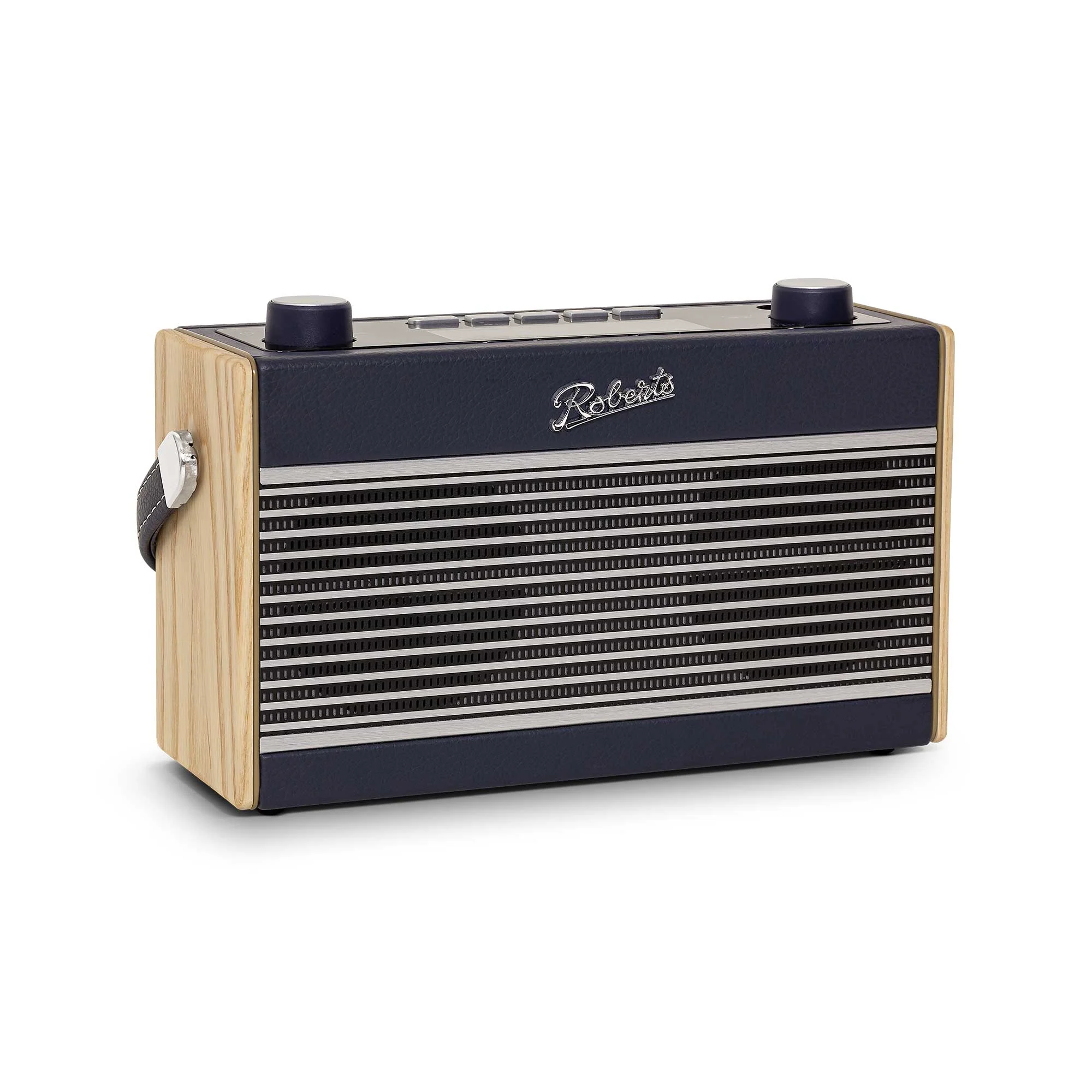 Roberts Rambler BT Stereo Portable DAB Radio & Bluetooth Speaker in Navy Blue - Image 2