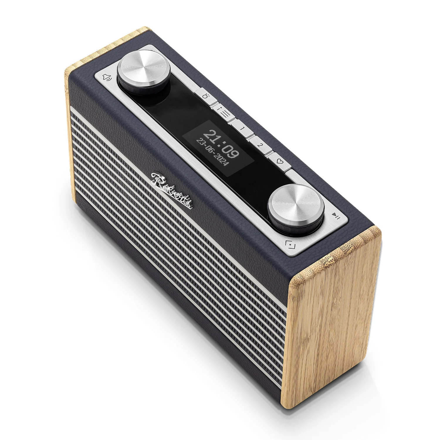 Roberts Rambler Uno DAB/DAB+/FM Bluetooth Digital Radio in Navy Blue - Image 4