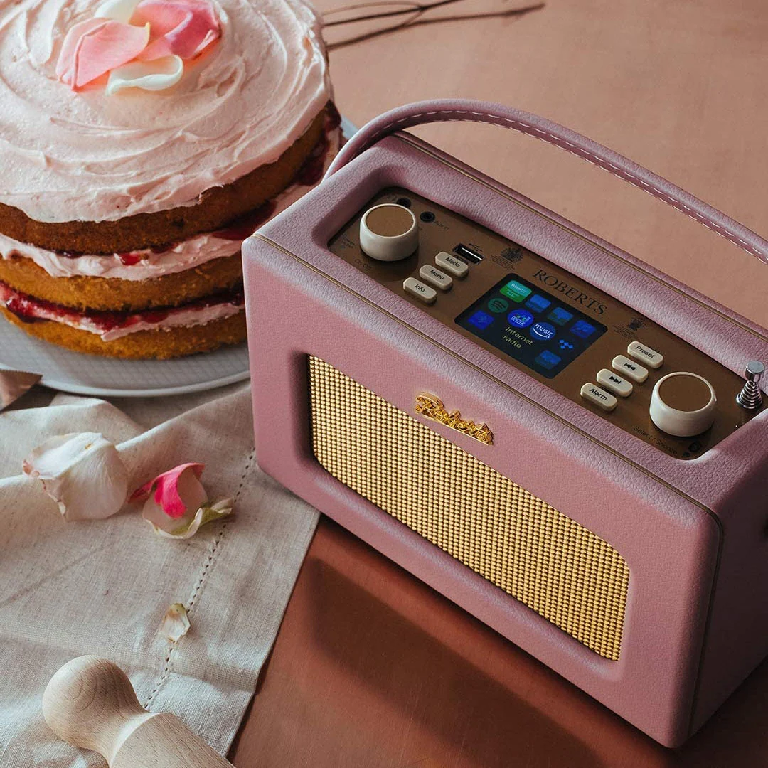 Roberts Revival iStream 3L DAB+/FM Internet Smart Radio with Bluetooth in Dusky Pink - Image 6