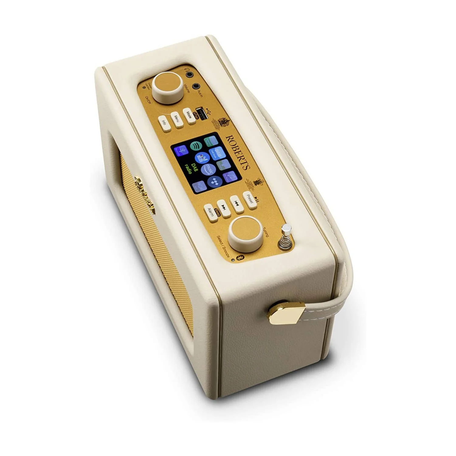 Roberts Revival iStream 3L DAB+/FM Internet Smart Radio with Bluetooth in Pastel Cream - Image 2