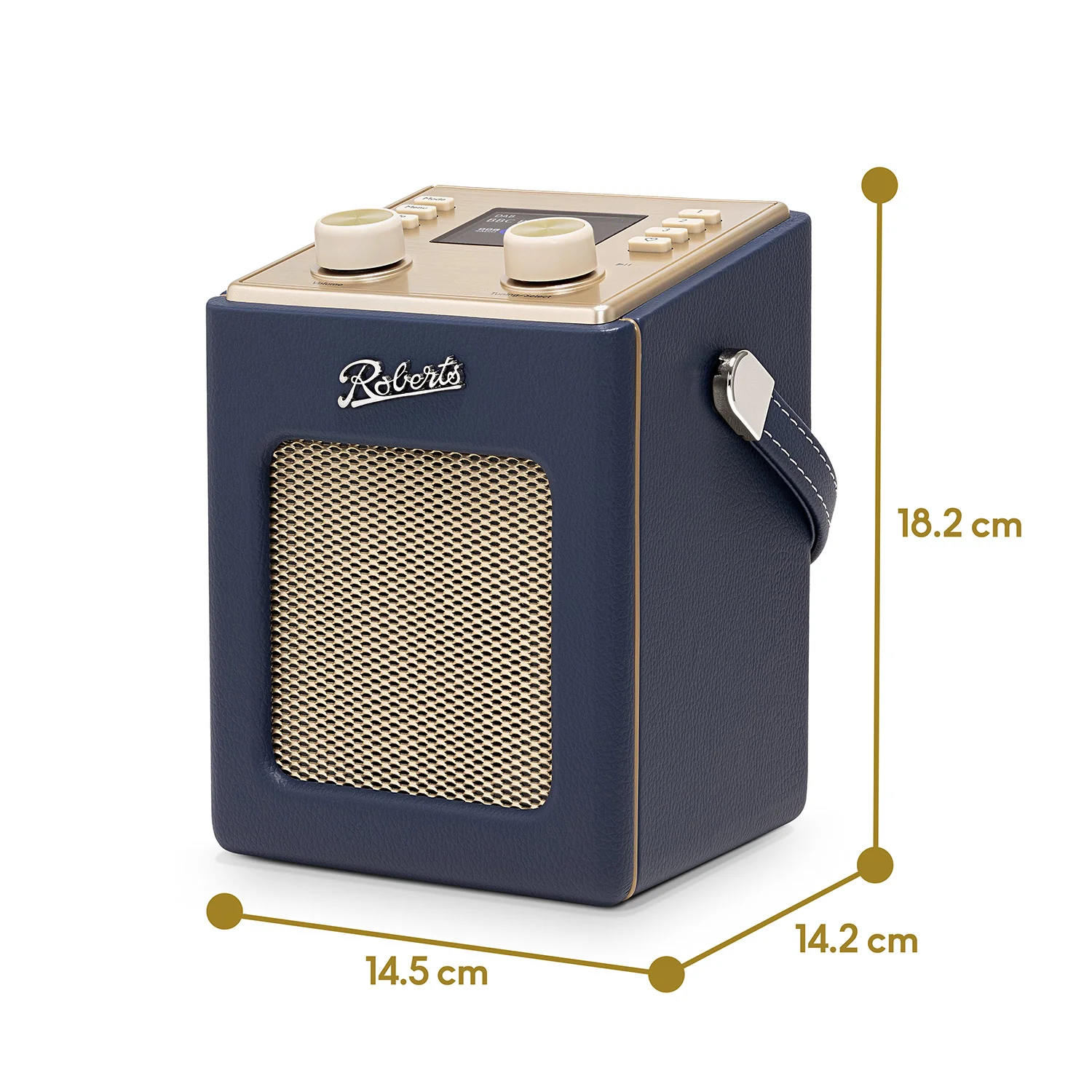 Roberts Revival Mini2 Portable DAB+/FM Radio in Midnight Blue - Image 5