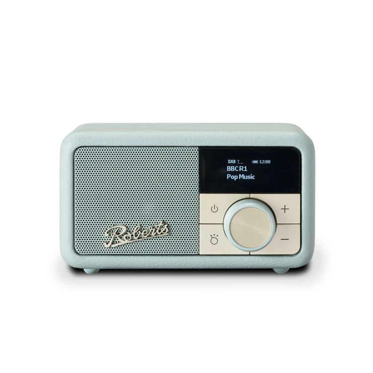 Roberts Revival Petite Portable DAB/FM Radio and Bluetooth Speaker in Duck Egg