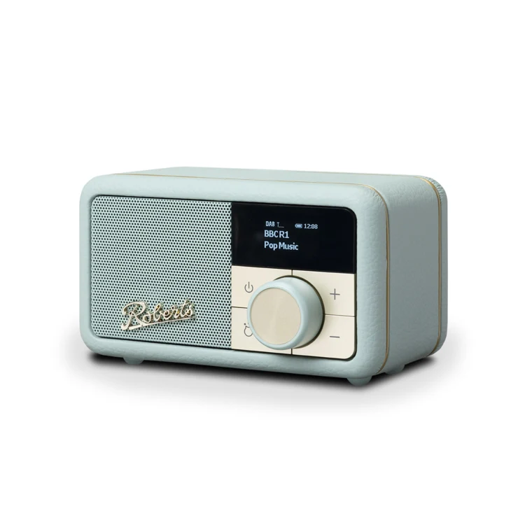 Roberts Revival Petite Portable DAB/FM Radio and Bluetooth Speaker in Duck Egg - Image 2