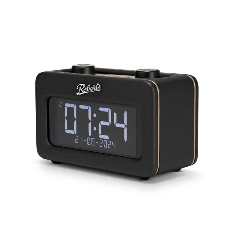 Roberts Revival Rest DAB Radio Alarm Clock, Black - Image 2