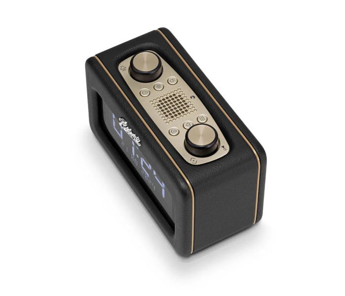 Roberts Revival Rest DAB Radio Alarm Clock, Black - Image 3