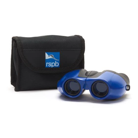 RSPB Puffin Jr 8×21 Children's Binoculars - Blue - Image 4