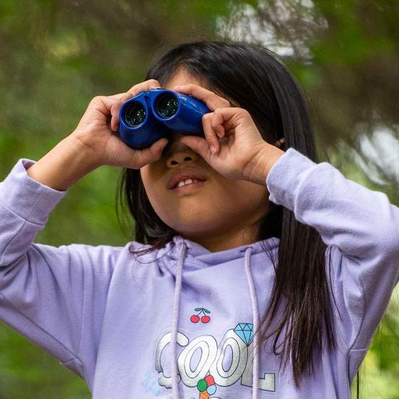RSPB Puffin Jr 8×21 Children's Binoculars - Blue - Image 5