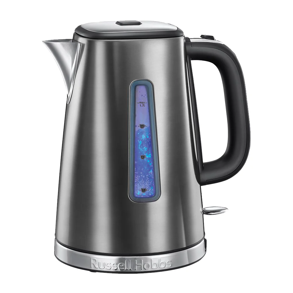 Russell Hobbs Luna Quiet Boil 1.7L Kettle in Grey