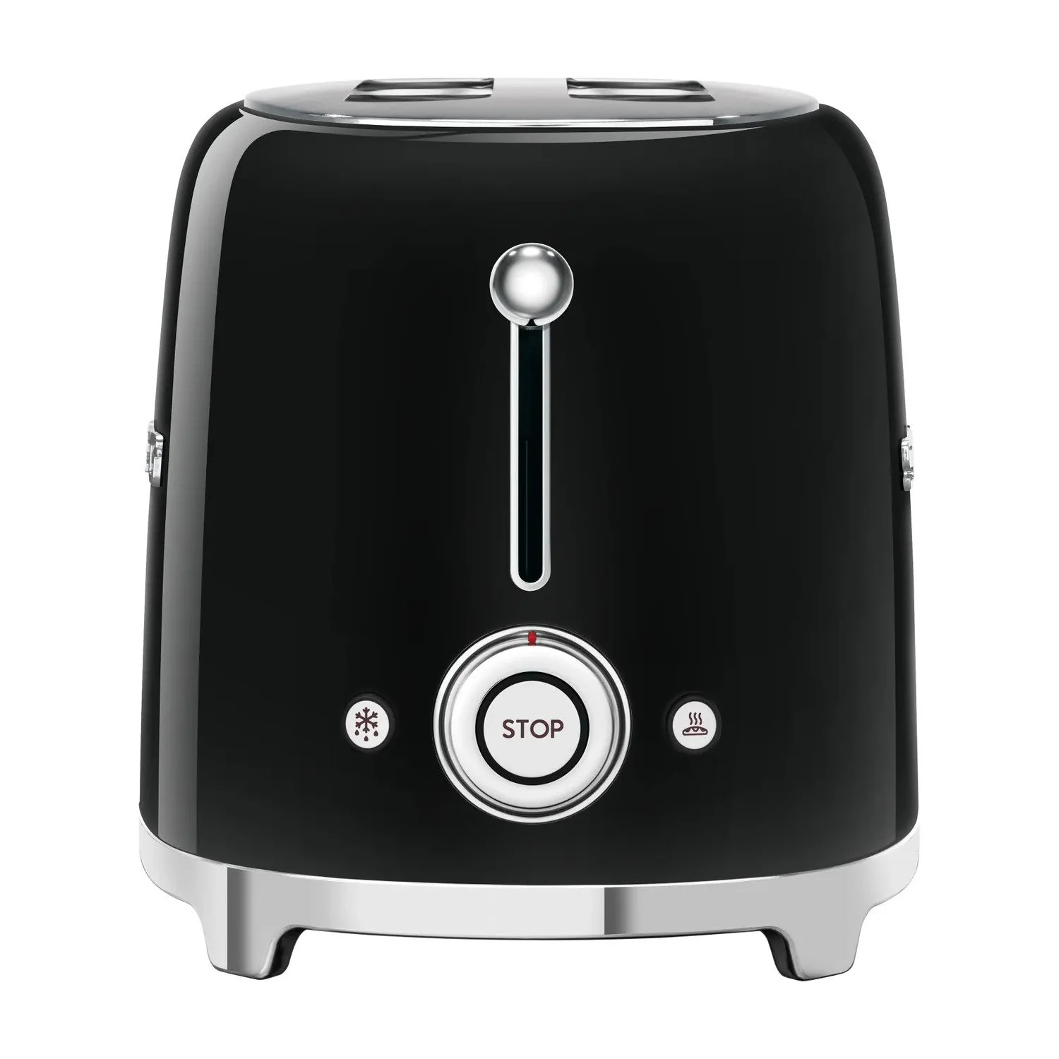 Smeg 2 Slice Toaster in Black - Image 2