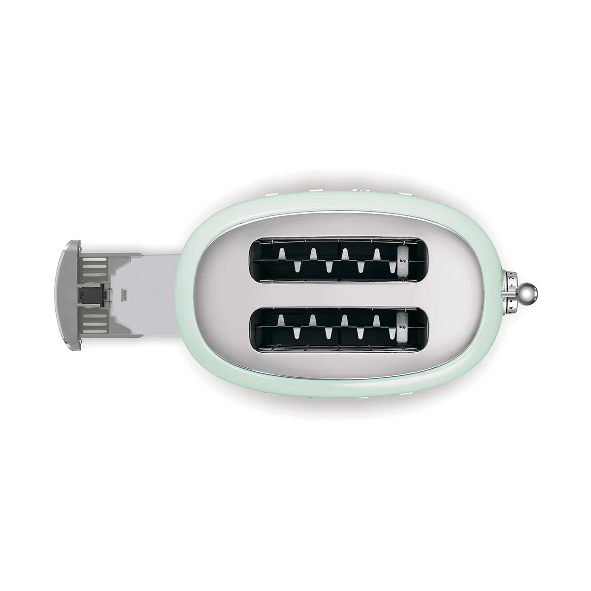 Smeg 2 Slice Toaster in Pastel Green - Image 4