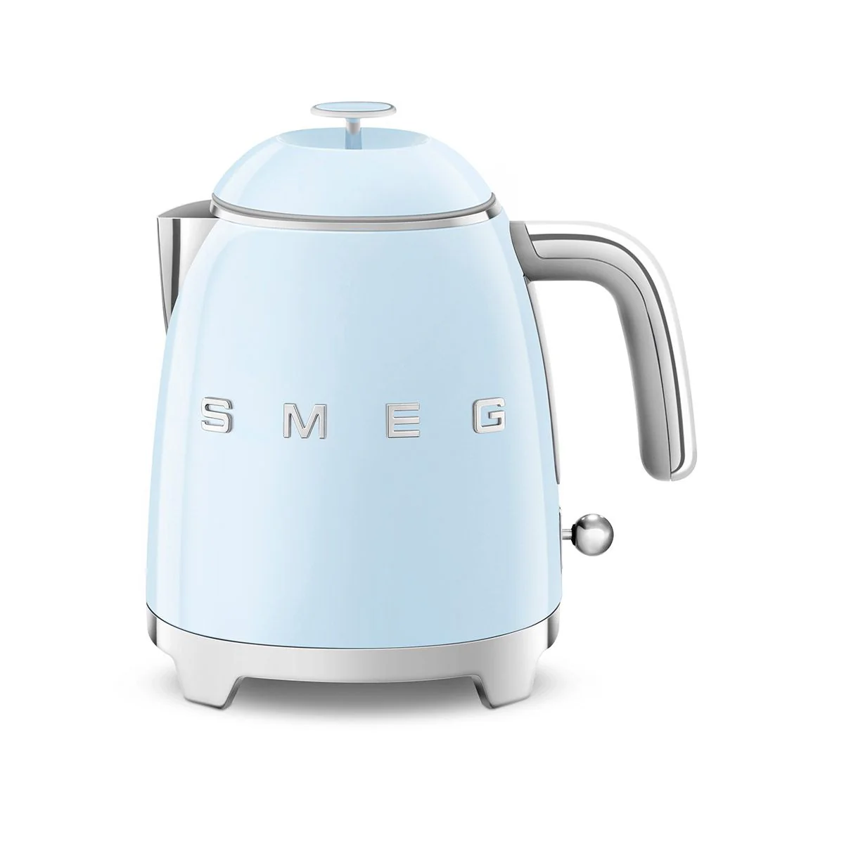 Smeg 2-Slice Toaster & Mini Kettle Set in Pastel Blue - Image 5