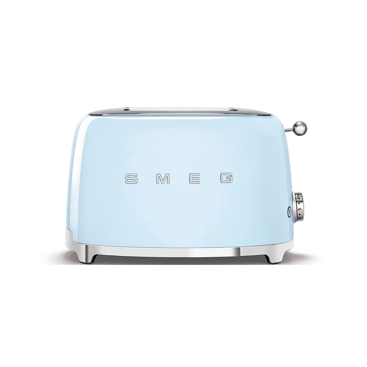 Smeg 2-Slice Toaster & Mini Kettle Set in Pastel Blue - Image 6