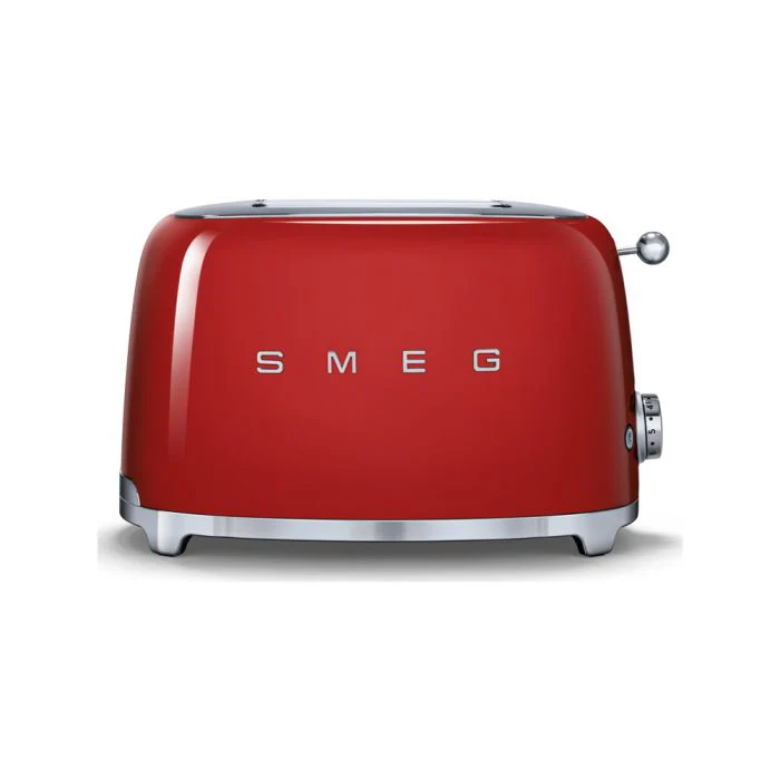 Smeg 2-Slice Toaster & Mini Kettle Set in Red - Image 10