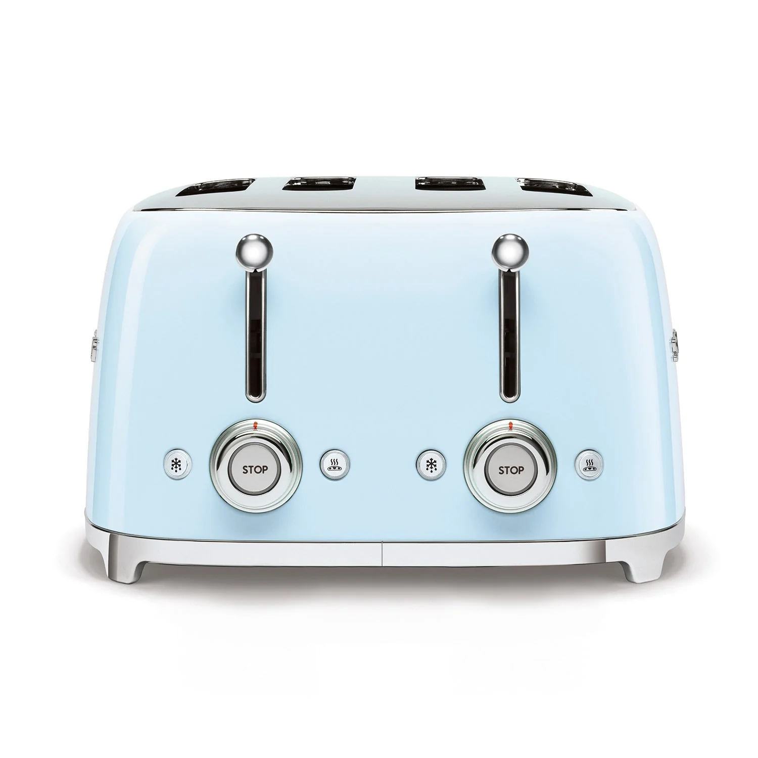 Smeg 4-Slice Toaster & KLF03 Kettle Set in Pastel Blue - Image 5