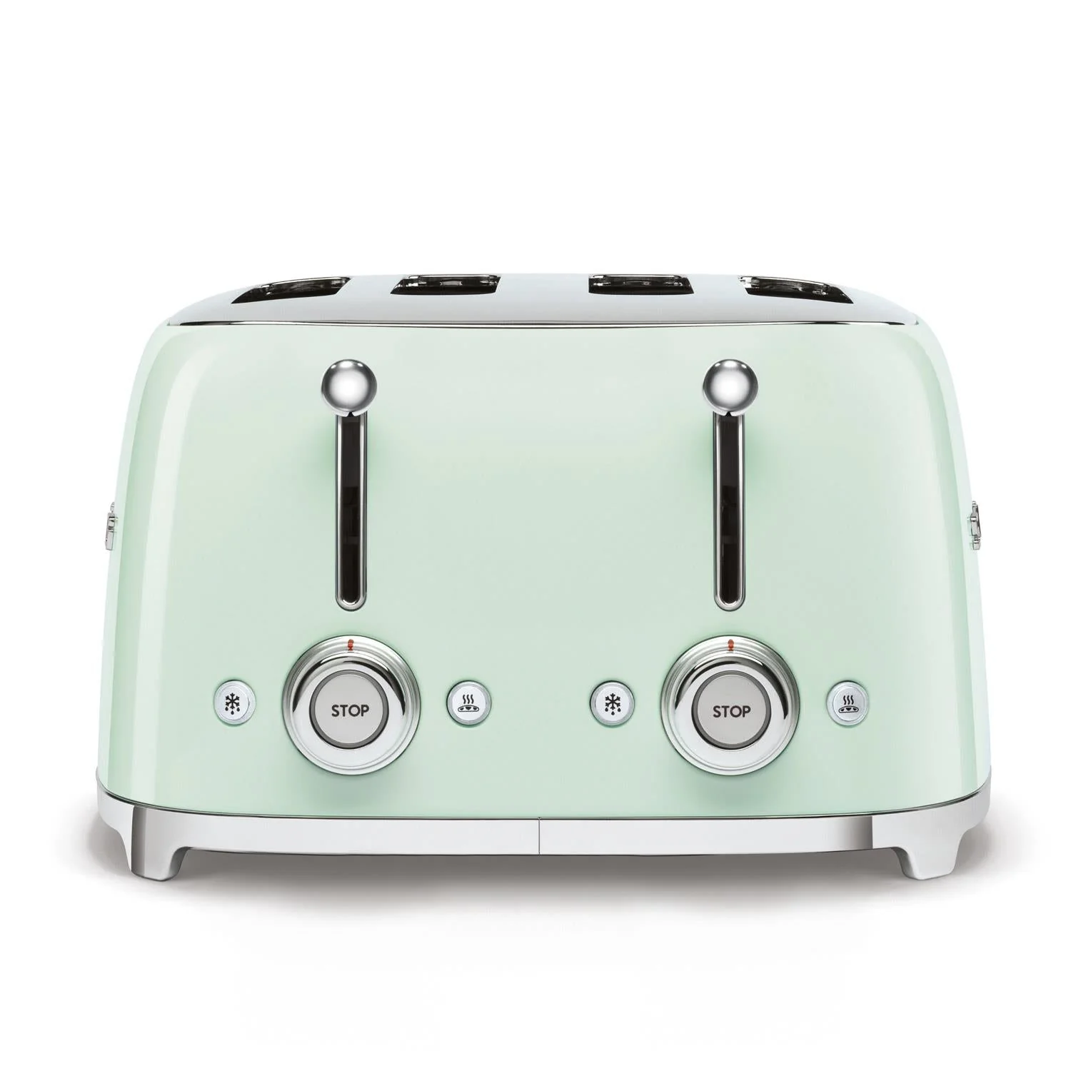 Smeg 4-Slice Toaster & KLF03 Kettle Set in Pastel Green - Image 4